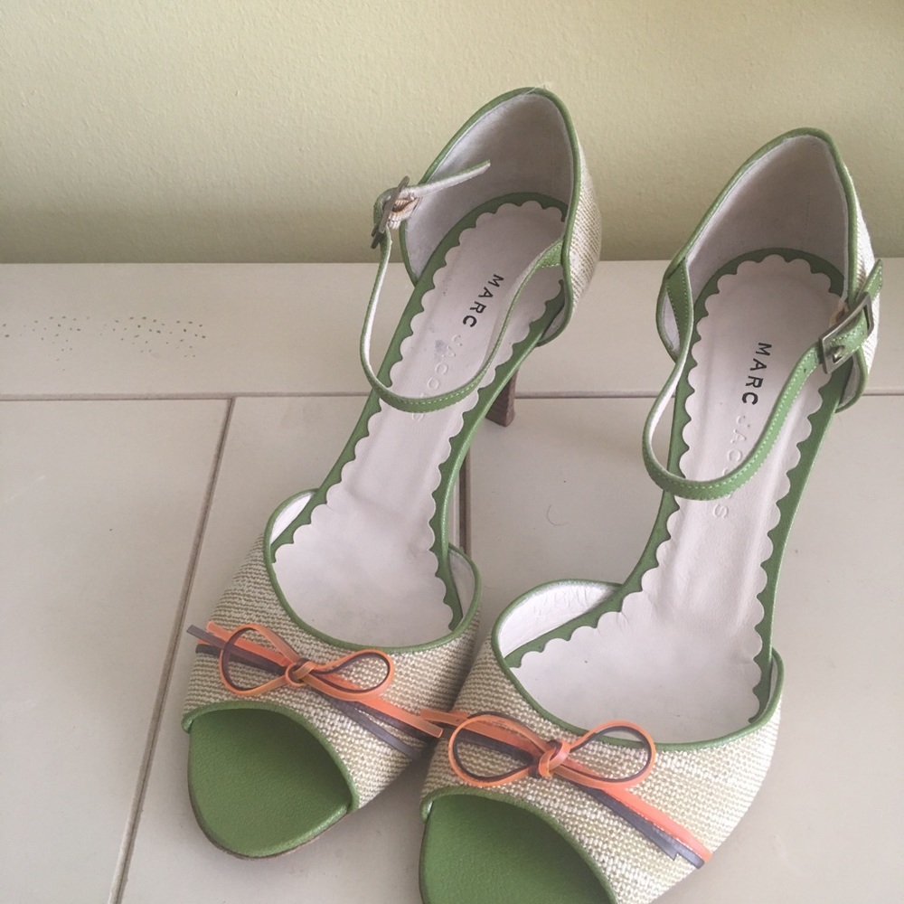 Marc Jacobs kitten heels.